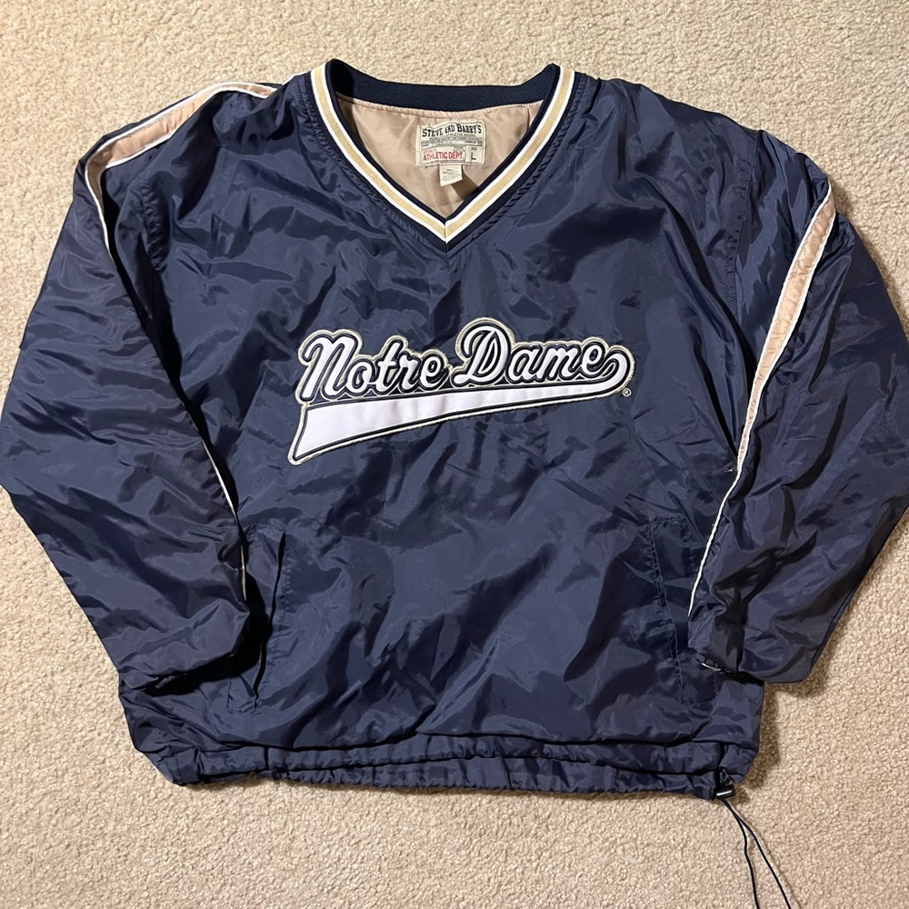 Vintage Notre Dame Windbreaker